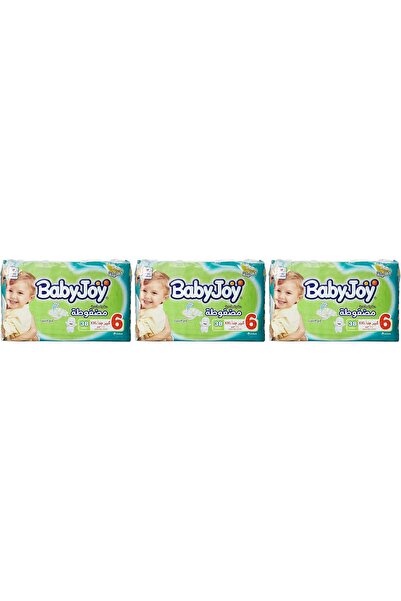 BabyJoy Compressed Diamond Pad, Size 6, Junior XXL, 16+ kg, Giant Box, 138 Di...