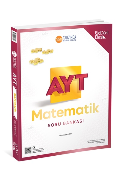 Üç Dört Beş Yayıncılık 2027 TYT-AYT MEGA SORU BANKASI SET VİDEO ÇÖZÜMLÜ GÜNCEL