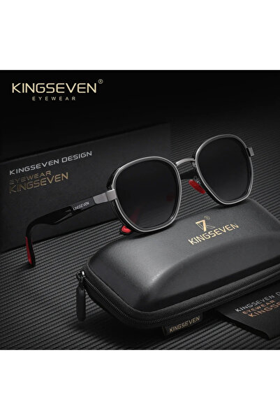 Choice1 GradientGray KINGSEVEN Small Round Sunglasses Men Polarized Women Eye...