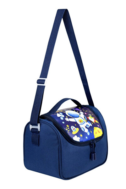 Zufigo Space Leather Astronaut Patterned Thermal Lunch Bag
