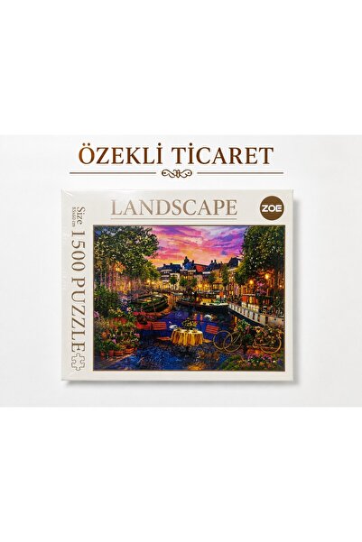 Zoe LANDSCAPE GOLDEN CANAL DREAMS 1500 PARÇA PUZZLE