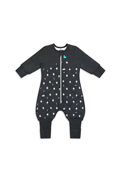 Love to Dream Pijamale 12-24 luni negre STAGE 3 2.5 TOG Organic și Lână Merino