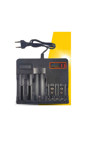 OEM Φορτιστής μπαταρίας Li-ion Lithium 16340 / 14500 / 18650 / 21700 / 26650 ...