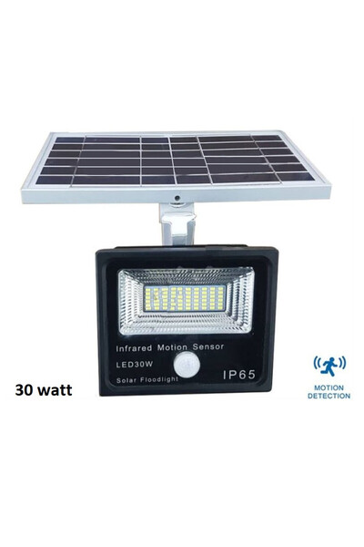 OEM 30w LED προβολέας εξωτερικού χώρου με Φωτοβολταϊκό Πάνελ και ανίχνευση κί...