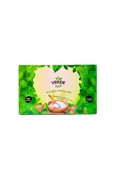 VERDE Verdy's Healthy Choice Stevia Sweetener for Drinks 100 Bags X 150g