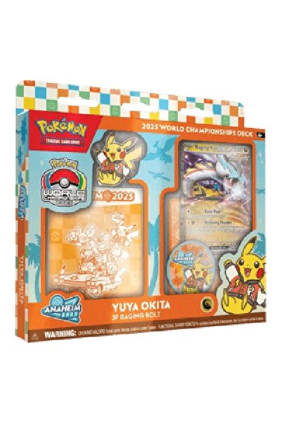 Pokemon WCD 2025: Yuya Okita JP Raging Bolt