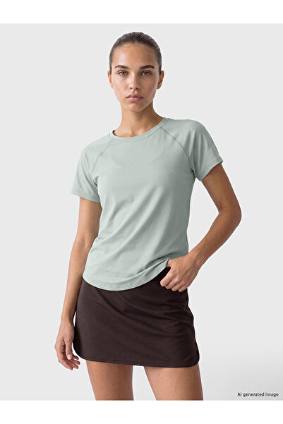 LC Waikiki Original Oval Collar Women's Sports T-Shirt