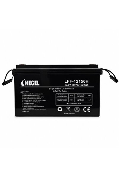 Hegel Lifepo4 Lityum Akü 150Ah 12.8V