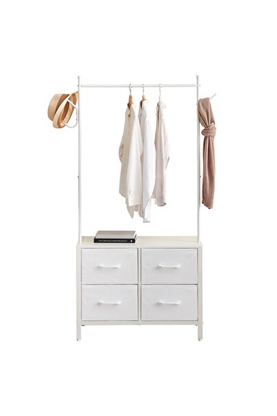 Garvee Multi-Functional 4-Drawer Dresser Organizer - Heavy Duty Metal Frame, ...