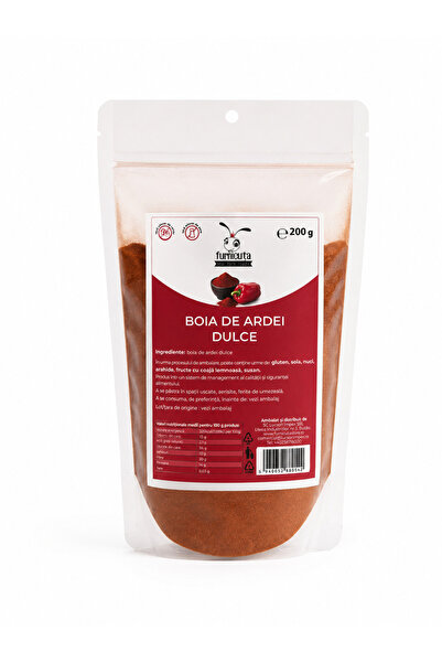 Furnicuta Boia de Ardei Dulce 200 g Furnicuța – Condiment pentru Gătit, Papri...