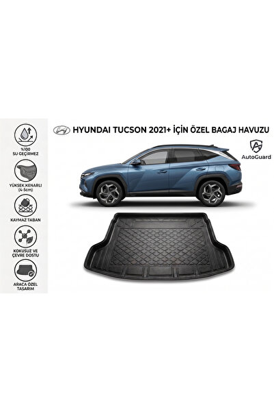 AutoGuard Hyundai Tucson Elite-Plus-Prime 2021+ Model Uyumlu Bagaj Havuzu TPE...