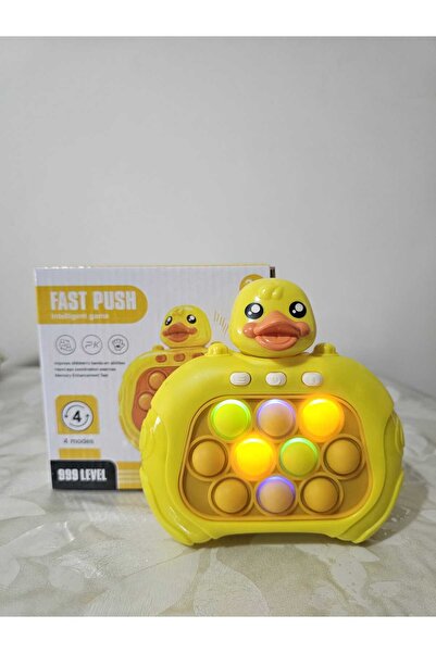 FAST PUSH Sesli, Işıklı, Müzikli, Popit Oyun Konsolu