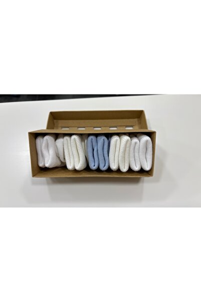 Minivo Kids 5’li Paket Yenidoğan Bebek Pamuklu Çorap 0/6 Ay