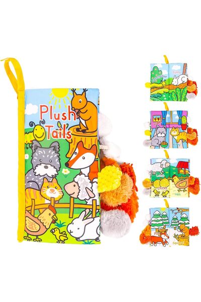 NALACAL Baby Books Toys, Sensory Toys 0-6 Months Touch Feel Activity Soft Boo...