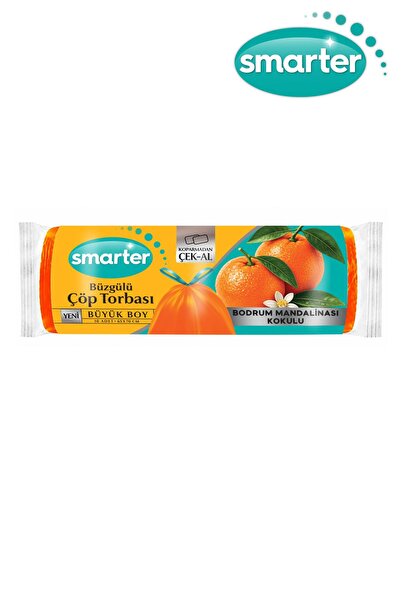 SMARTER Büyük Büzgülü Mandalina K. Çöp Torbası (Çöp Poşeti)