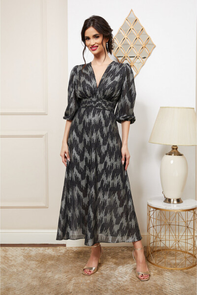 OEM Rochie Eveline Argintie