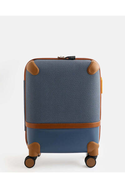 REDTAG Navy 20-Inch Hard Shell Trolley Luggage