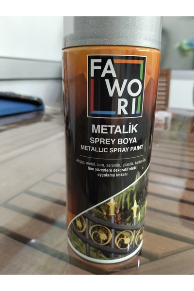 Favori Metalik Sprey Boya Metalik Gri