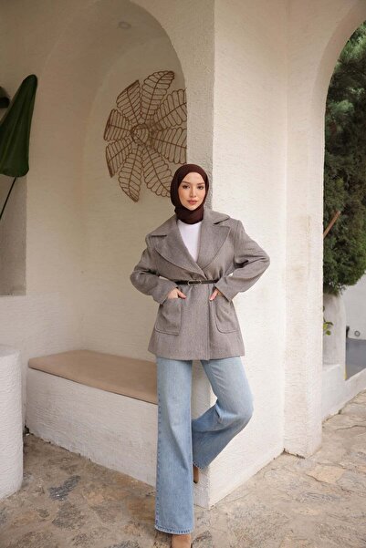 Bwest Kaşe Kaban - Brown