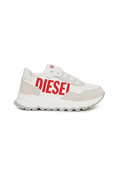 Diesel Τζούνιορ "Λόγκο Μάνια" (Κωδικός: BC1053_KF002) Λευκό
