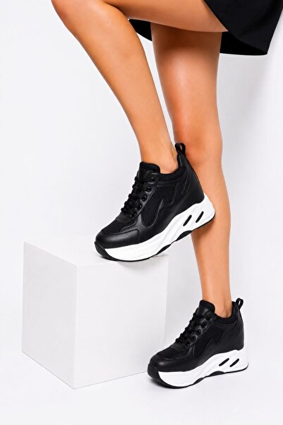 Leyna Women's Wedge-Heeled Sneakers [10] cm