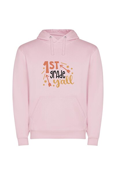 iLovePrints Inkcrafted 1st Grade: Legacy+ Φούτερ με κουκούλα σε χρώμα Ροζ