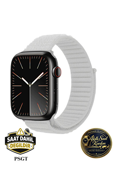 PSGT Apple Watch Band Uyumlu 38-40-41mm ve S10 s11 (42mm) Dalga Hasır Kordon ...