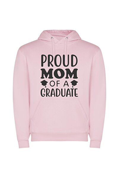 iLovePrints Proud Senior Graduate Grandmother Φούτερ με κουκούλα σε χρώμα Ροζ
