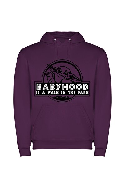 iLovePrints Babyhood in Naboo: A High-Quality Walk Φούτερ με κουκούλα σε χρώμ...