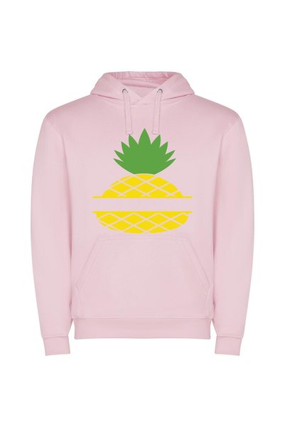 iLovePrints Pineapple Elegance: Illustrator Masterpiece Φούτερ με κουκούλα σε...