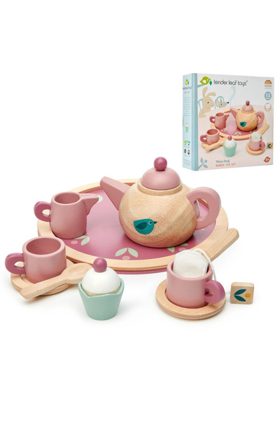 Tender Leaf Toys Set de ceai din lemn Mini Chef