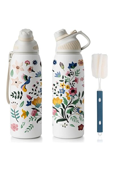 Fjbottle Termos 1000 ml – Oțel inoxidabil, Capac magnetic, Fără BPA, Izolație...