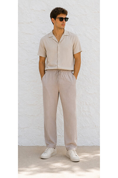B&T MODA Müslin Erkek Pantolon