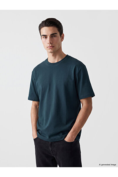 LC Waikiki I Zero Roba Collar Interlock Men's T-Shirt from Freezen Store
