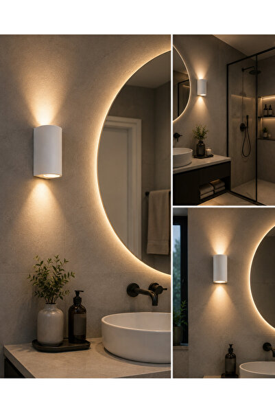 Aplix Liva Ap-4050 Led Wall Sconce with Radar Sensor 3200K Daylight White Cas...
