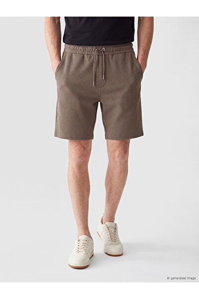 LC Waikiki Peak New Season Brown Regular Fit Men's Shorts