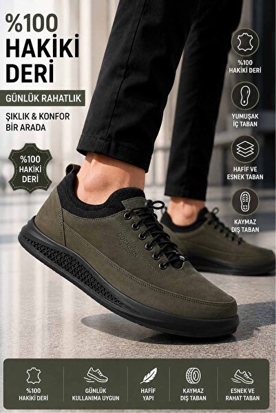 Dockers By Gerli حذاء رياضي كاجوال للرجال من دوكرز مصنوع من الجلد الطبيعي، بر...