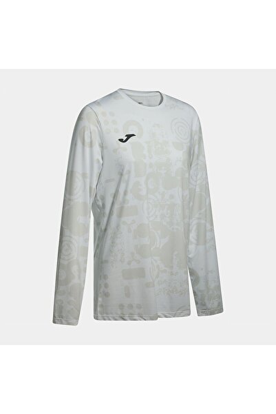 Joma 104853.200 Challenge Men's Long Sleeve Tennis T-Shirt - White