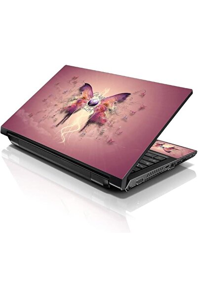 LSS غطاء حماية للابتوب مقاس 15 و15.6 بوصة بنمط رملي مع قلب أحمر ملون لأجهزة H...