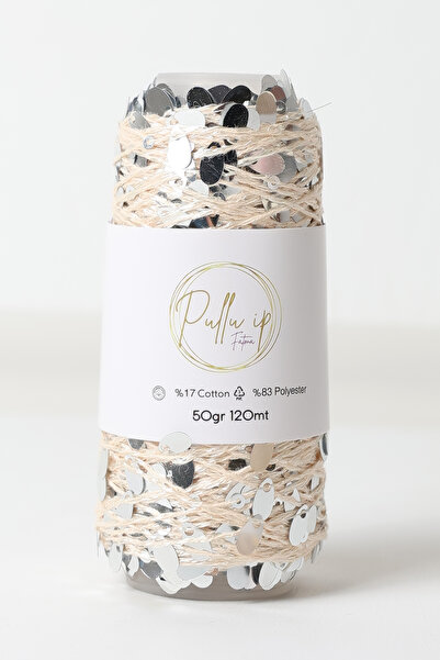 FATMA PULLU İP Damla Pullu İp 120 Meters in Length in 50 Gram Spools Quality ...