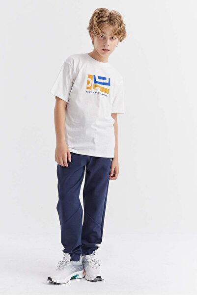 PAULMARK Boy's Summer Printed Sweat Bottom