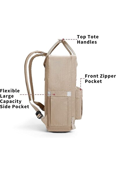KALIDI Unisex Lightweight Backpack School Bag Water-resistant Casual Rucksack...