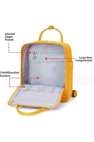 KALIDI Unisex Lightweight Backpack School Bag Water-resistant Casual Rucksack...