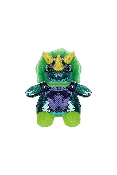 PMS International 13cm plush toy triceratops
