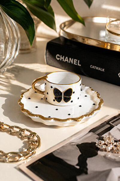 luxurychampagnetr Single-Person Black Stone Embellished Figure Detailed Luxur...