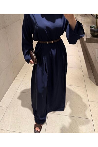 Generic Brand Arabic Modal Fabric Long Slit Tunic - Elastic Waist Pants |   Hijab Pants Abaya Set
