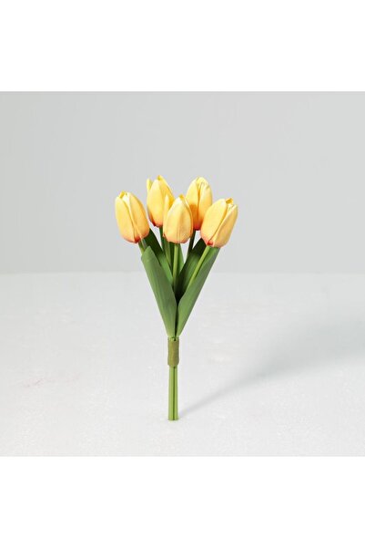 Generic New In Fernza Tulip Bouquet Yellow H37Cm