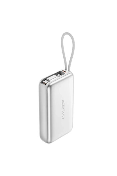 Acefast بنك طاقة M32 بسعة 10000 مللي أمبير مع شحن سريع 35 واط وكابل USB-C قاب...