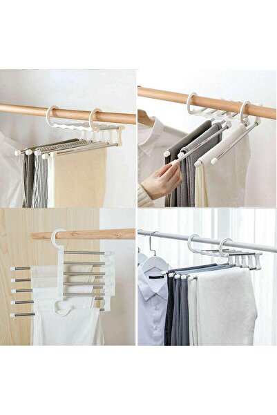 OEM Umeras Pliabil Organizator pentru perechi de pantaloni, cu tije din inox,...
