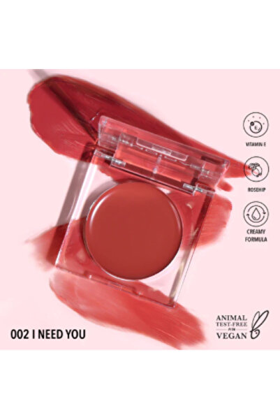 MOİRA لوف هيت بلاشر كريمي رقم 02 I NEED YOU